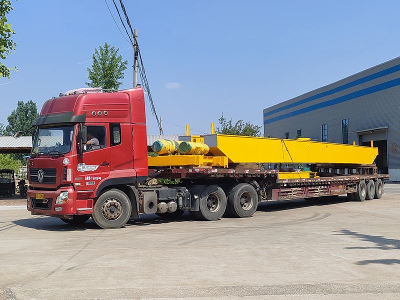 電動葫蘆橋式起重機(jī)  LH16/5t-16.4m 制作完成，發(fā)往湖南交付客戶使用。