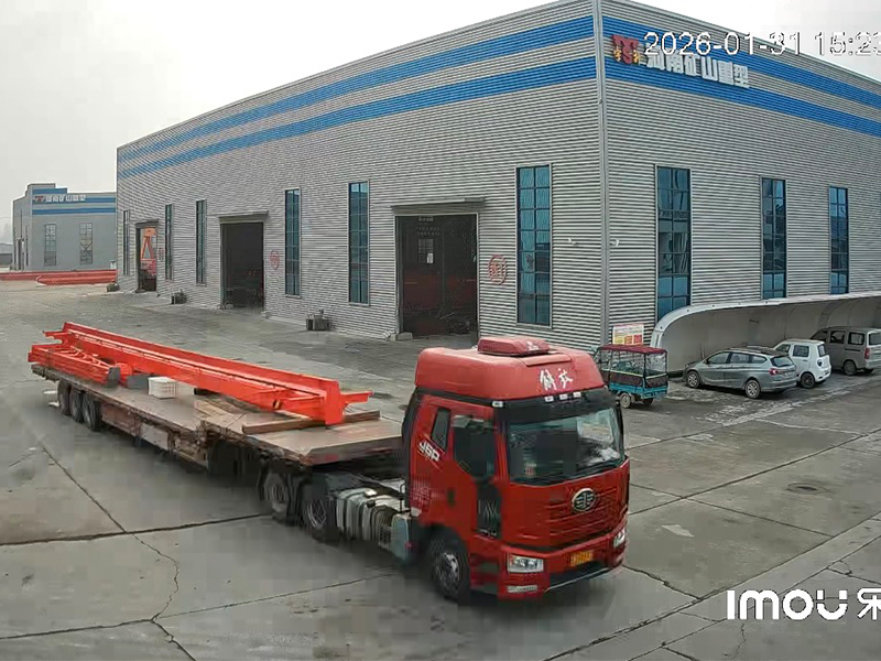 電動(dòng)葫蘆門式起重機(jī) MHxh3t-17m 制作完成  裝車發(fā)貨